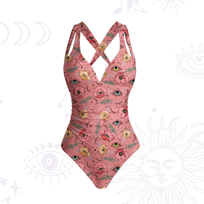 Purplehecate The Bee's Knees One-Piece Swimsuit