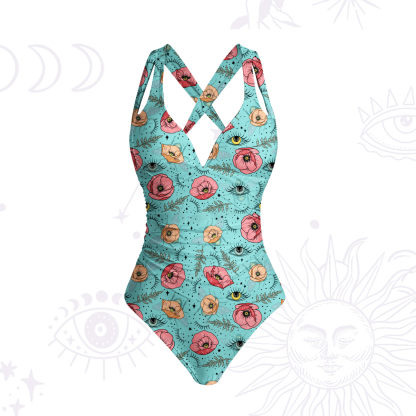 Purplehecate The Bee's Knees One-Piece Swimsuit