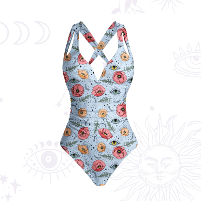 Purplehecate The Bee's Knees One-Piece Swimsuit