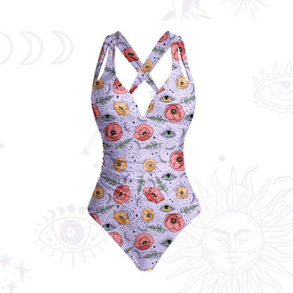 Purplehecate The Bee's Knees One-Piece Swimsuit