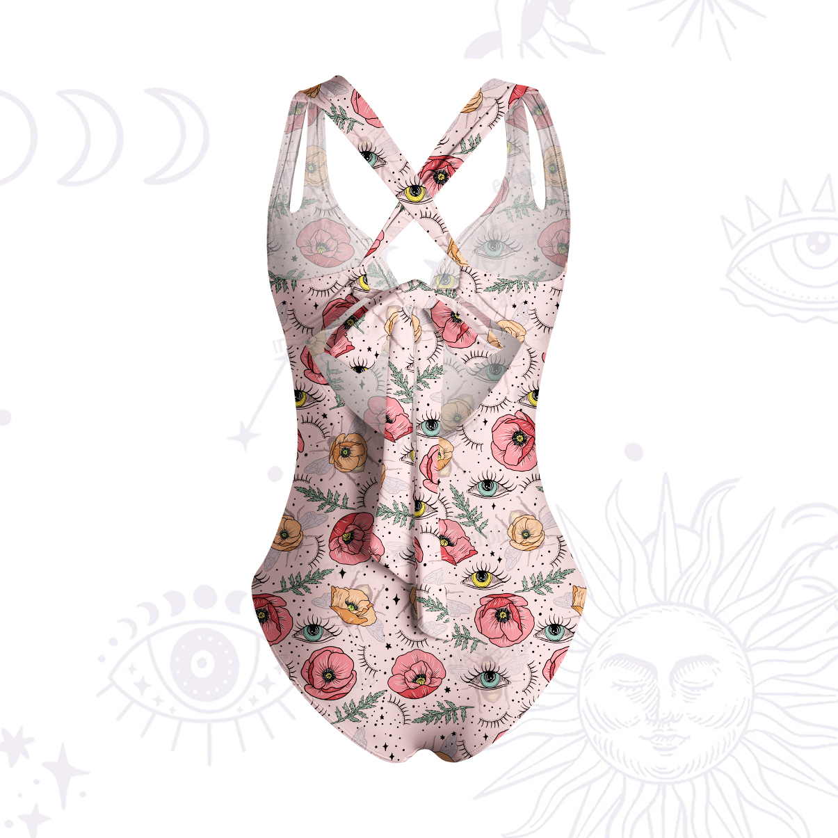 Purplehecate The Bee's Knees One-Piece Swimsuit
