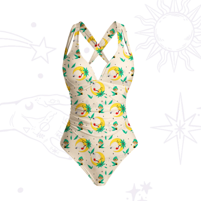 Purplehecate The Midnight Smoker One-Piece Swimsuit