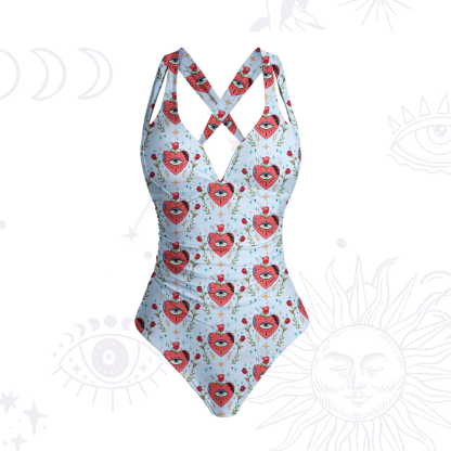 [Copy]Purplehecate Magic Sun One-Piece Swimsuit