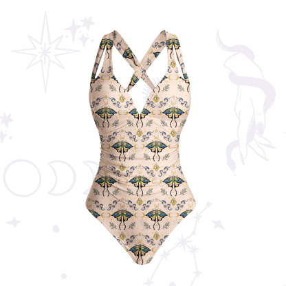 Purplehecate Mystical Moth Swimsuit