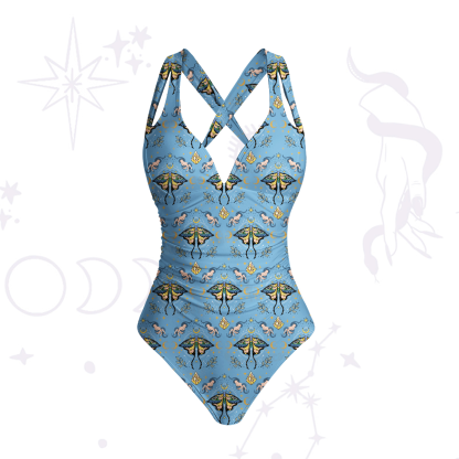Purplehecate Mystical Moth Swimsuit