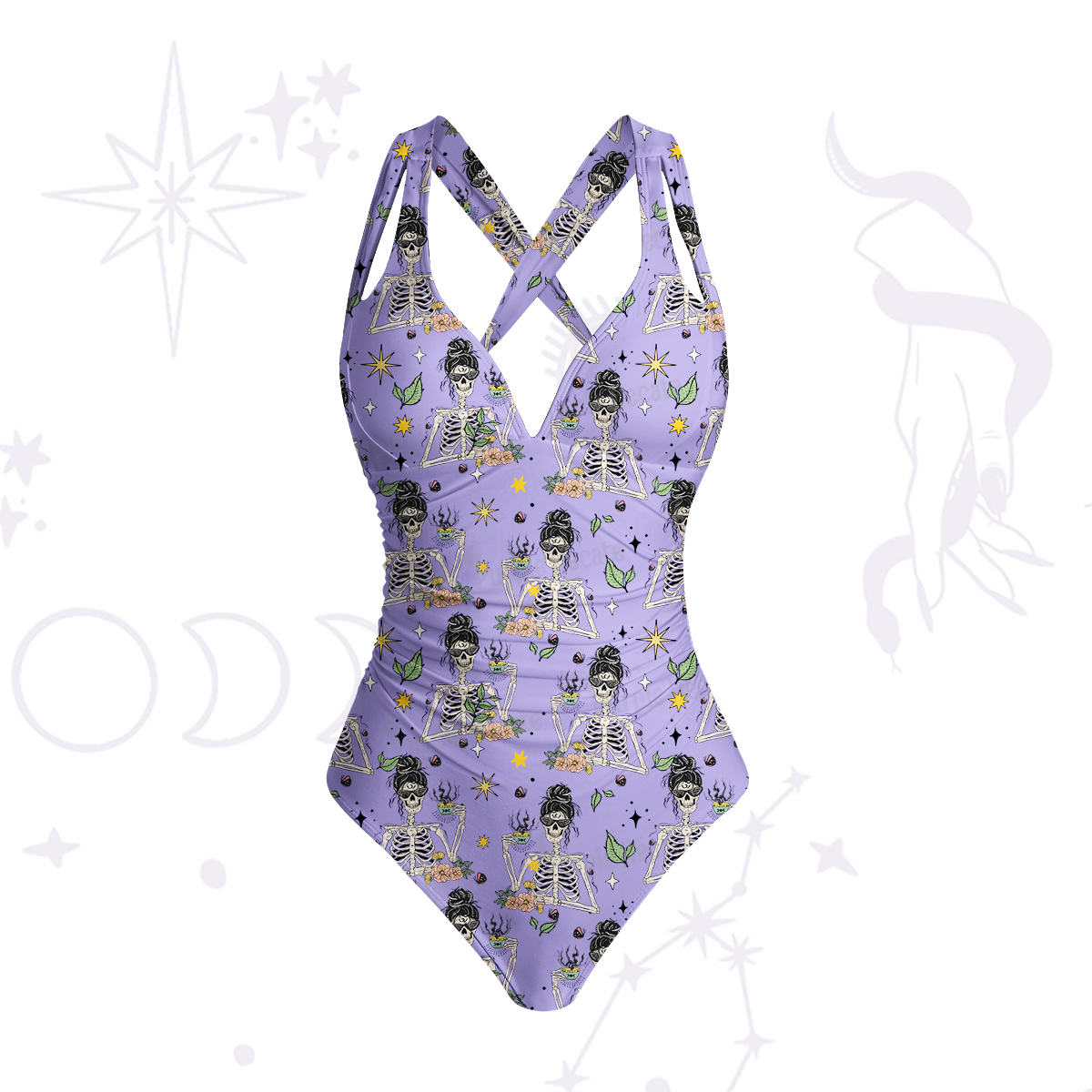 Purplehecate Everything Is Fine Swimsuit
