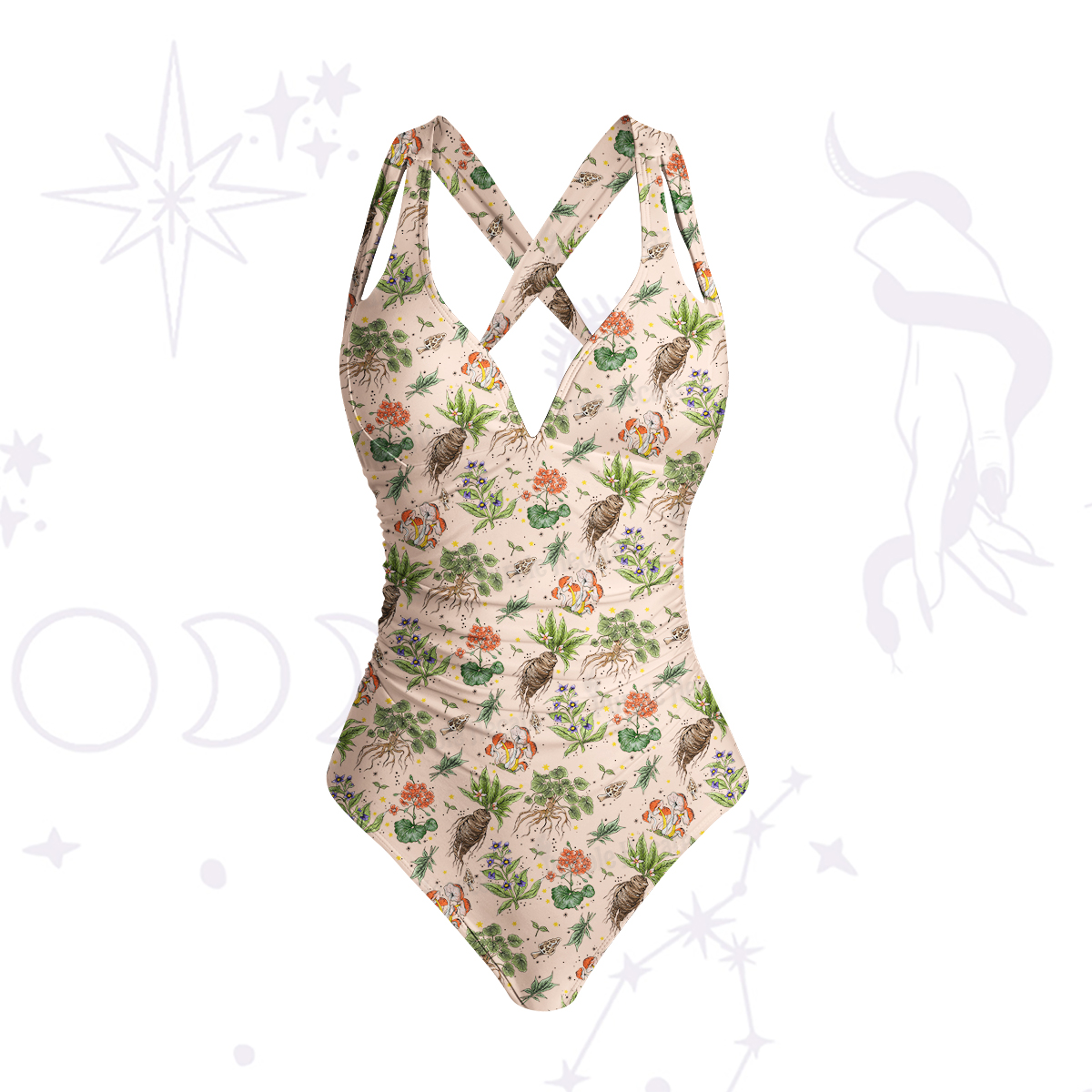 Purplehecate Magical Herbcraft Swimsuit