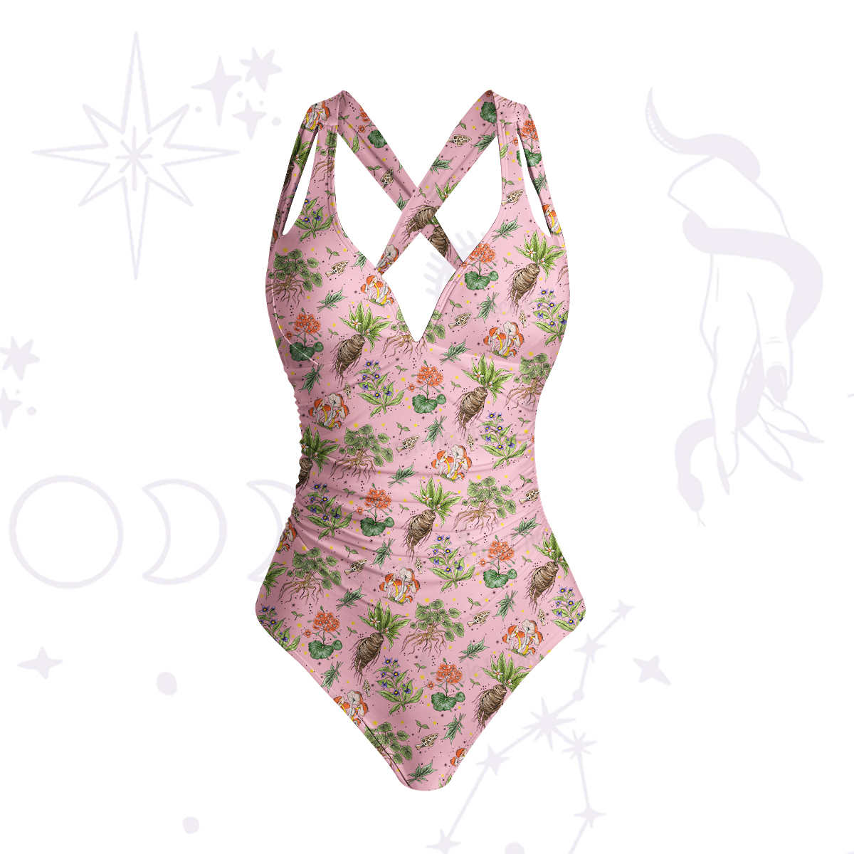 Purplehecate Magical Herbcraft Swimsuit