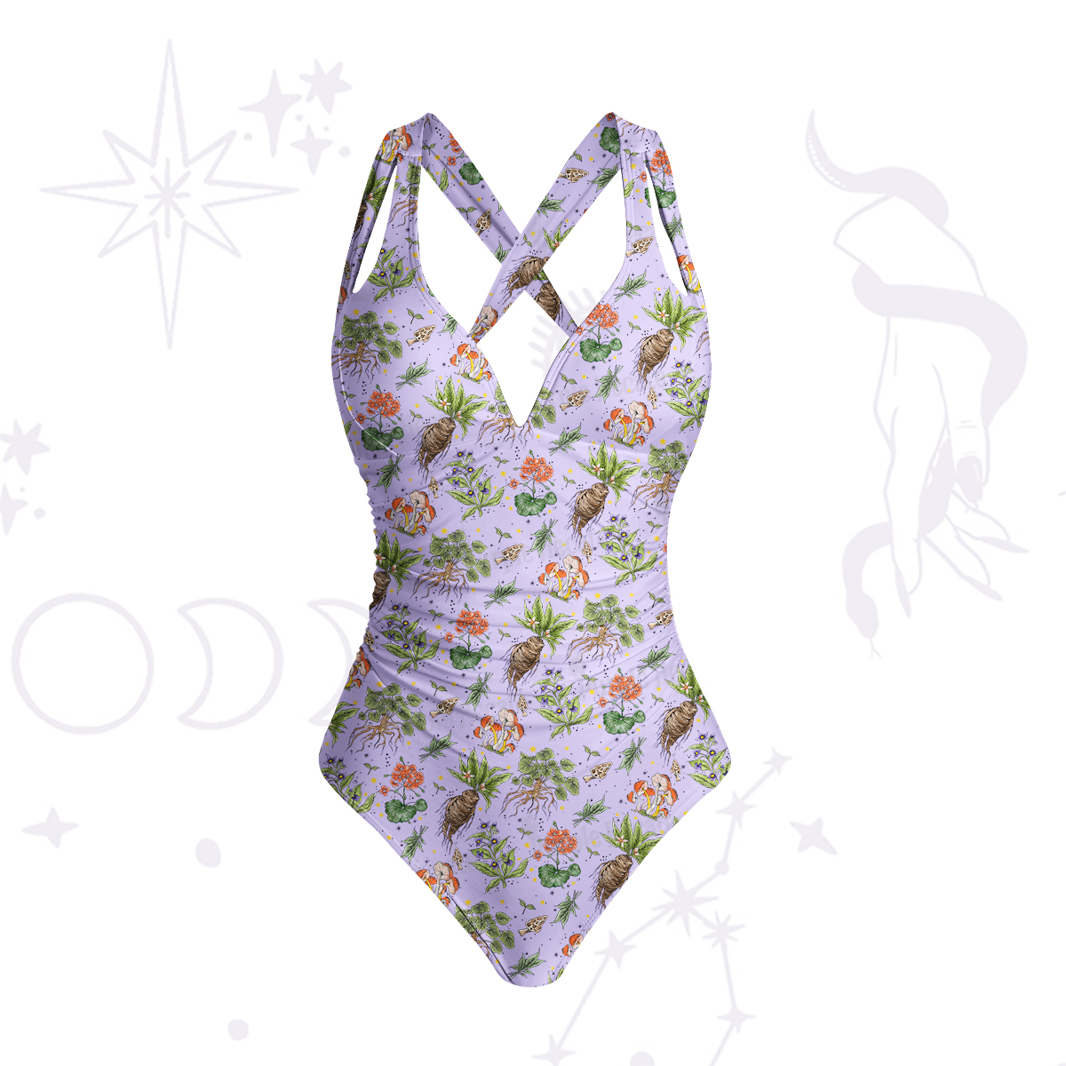 Purplehecate Magical Herbcraft Swimsuit