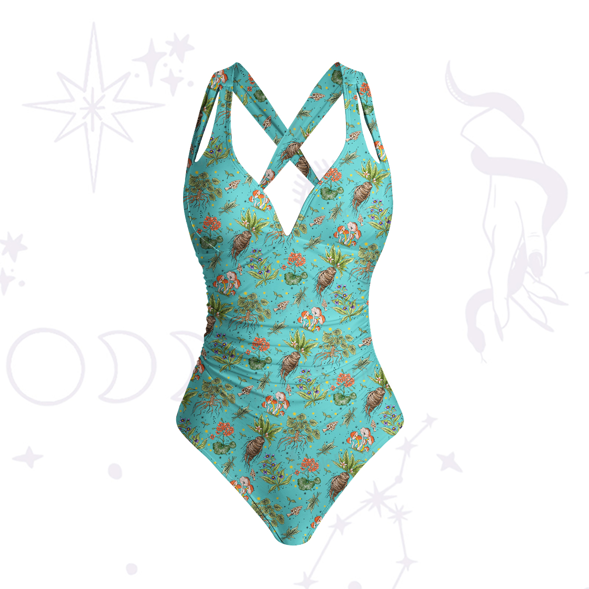 Purplehecate Magical Herbcraft Swimsuit
