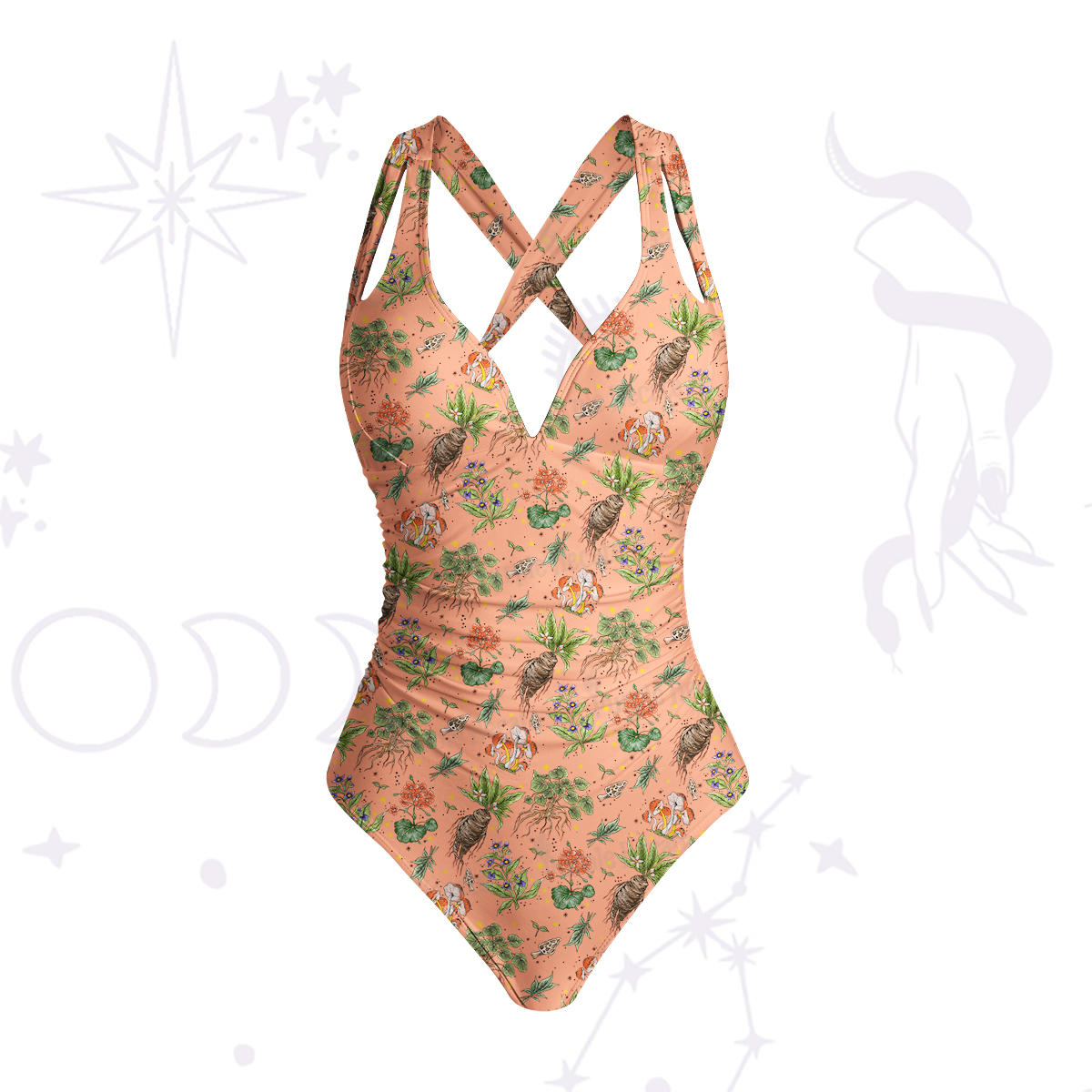 Purplehecate Magical Herbcraft Swimsuit