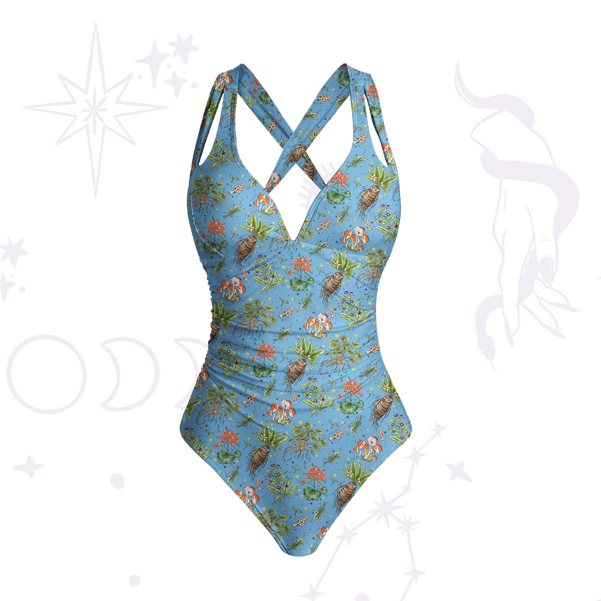 Purplehecate Magical Herbcraft Swimsuit