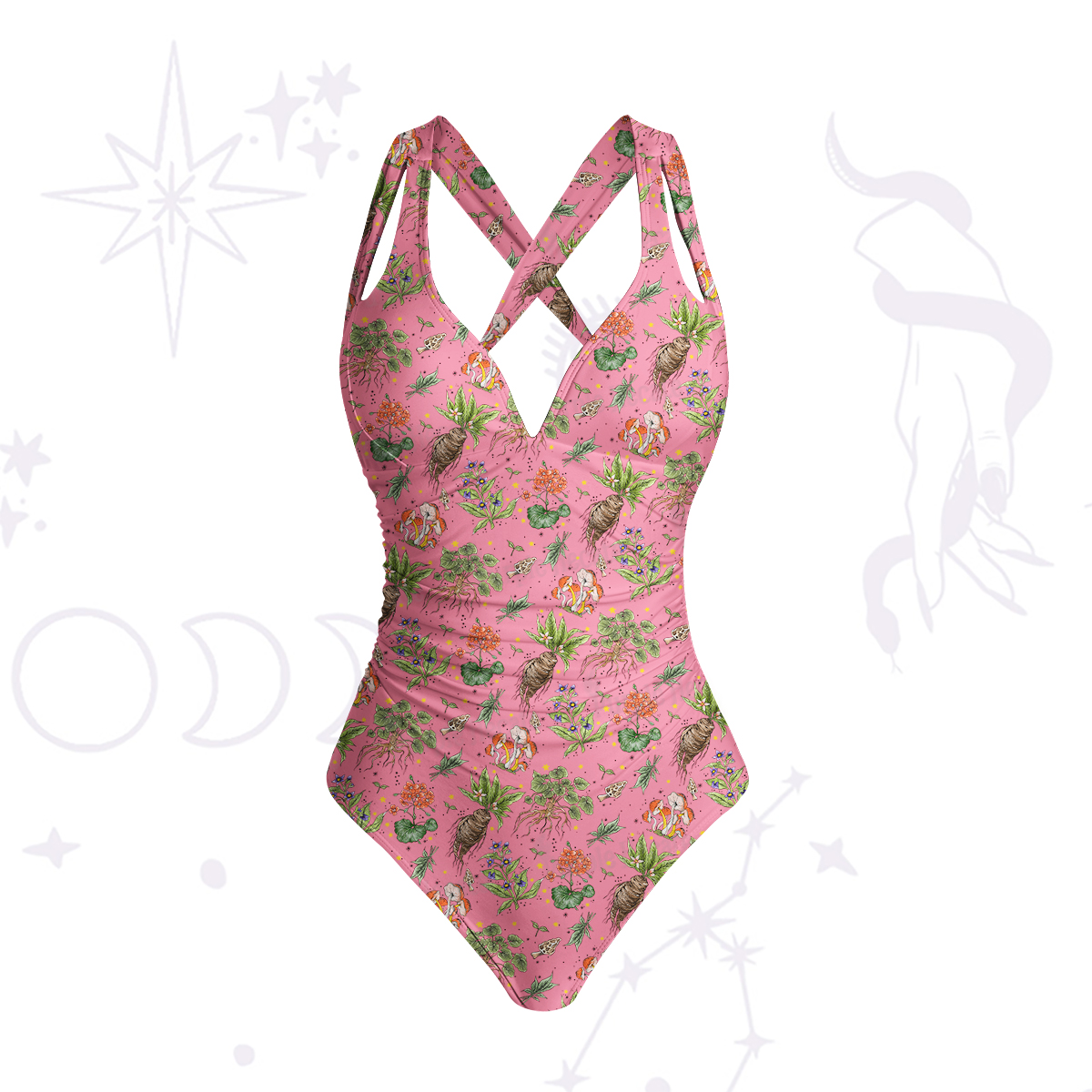 Purplehecate Magical Herbcraft Swimsuit