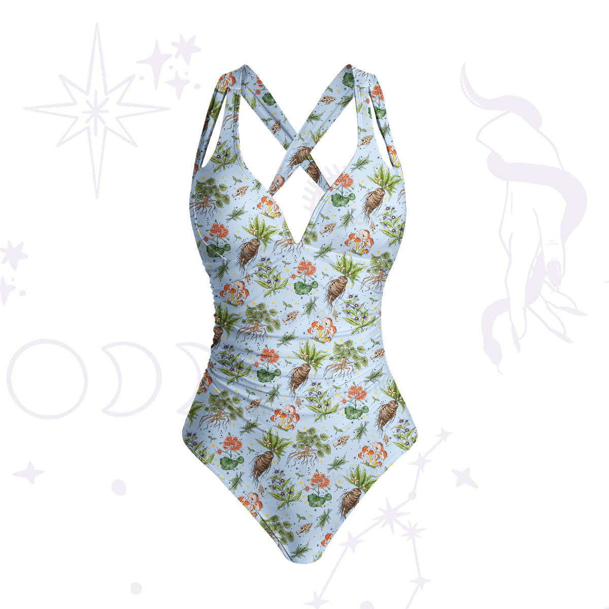 Purplehecate Magical Herbcraft Swimsuit