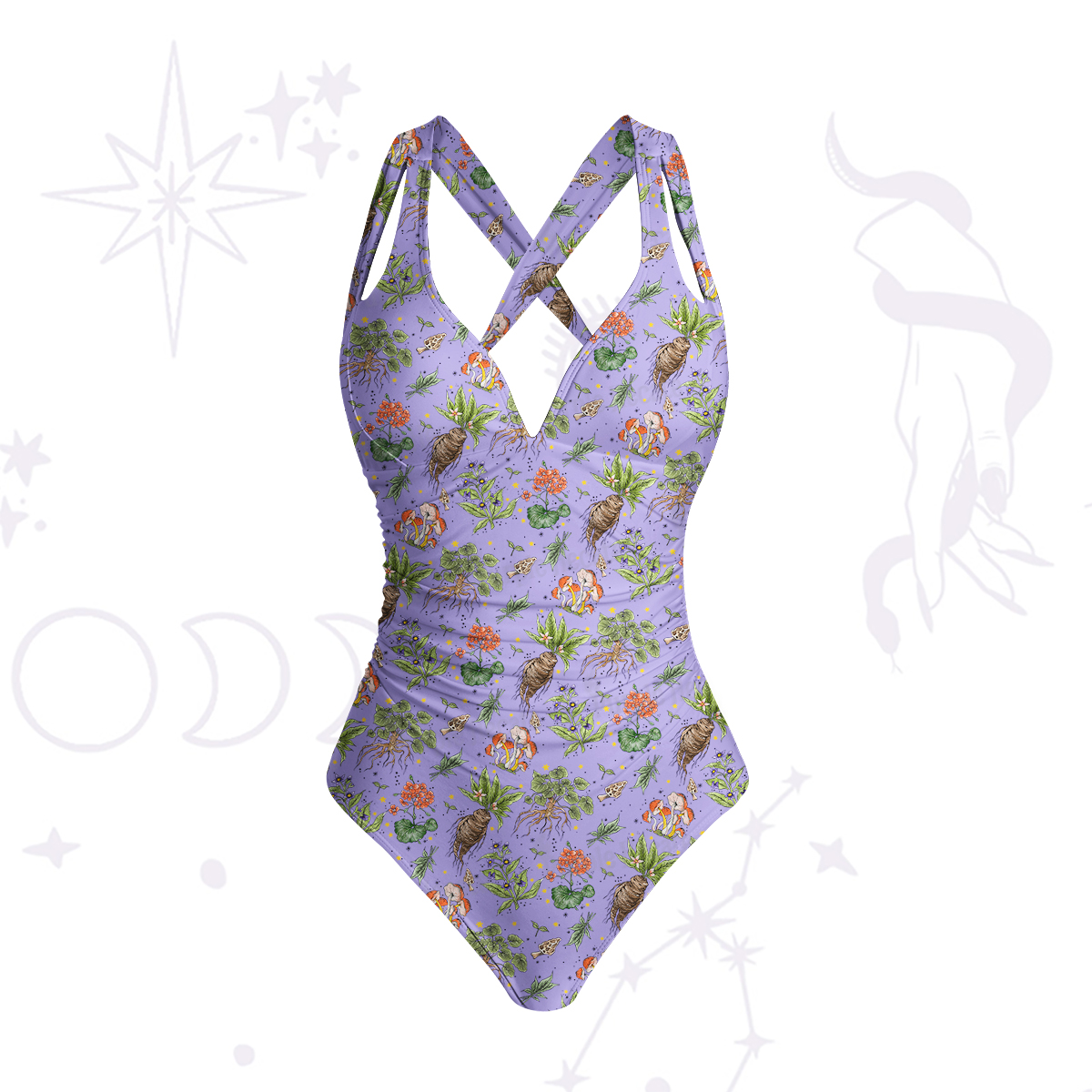 Purplehecate Magical Herbcraft Swimsuit