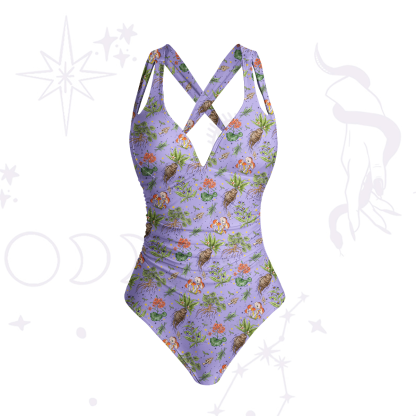 Purplehecate Magical Herbcraft Swimsuit