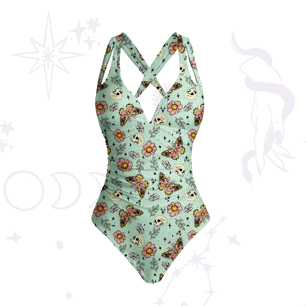 Purplehecate The Endings Won't End You Swimsuit