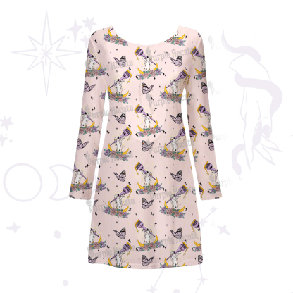 Purplehecate The Hair Colorist Beachwear Cover-Up Dress