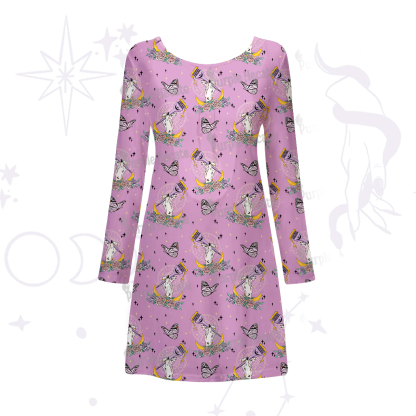 Purplehecate The Hair Colorist Beachwear Cover-Up Dress