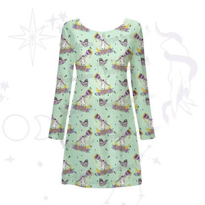 Purplehecate The Hair Colorist Beachwear Cover-Up Dress