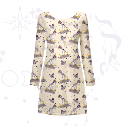 Purplehecate The Hair Colorist Beachwear Cover-Up Dress