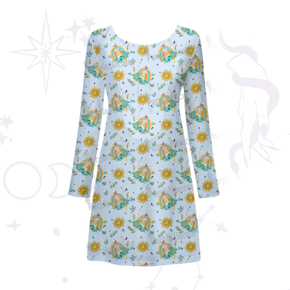 Purplehecate The Audacity Beachwear Cover-Up Dress