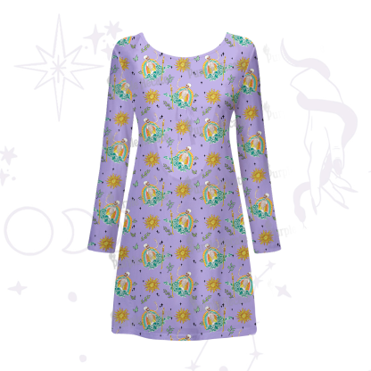 Purplehecate The Audacity Beachwear Cover-Up Dress