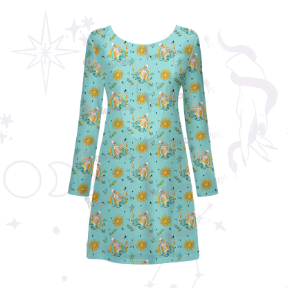 Purplehecate The Audacity Beachwear Cover-Up Dress