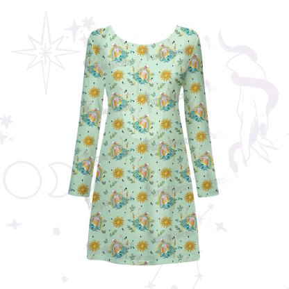 Purplehecate The Audacity Beachwear Cover-Up Dress