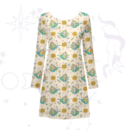 Purplehecate The Audacity Beachwear Cover-Up Dress