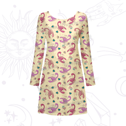 Purplehecate Scorpio Spirit Zodiac Maxi Tank Beachwear Dress