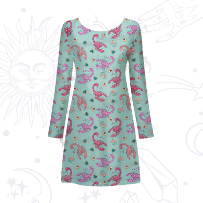 Purplehecate Scorpio Spirit Zodiac Maxi Tank Beachwear Dress