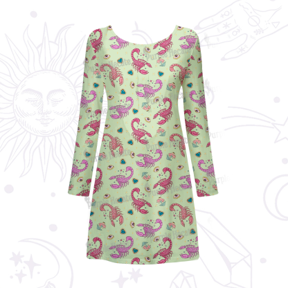 Purplehecate Scorpio Spirit Zodiac Maxi Tank Beachwear Dress