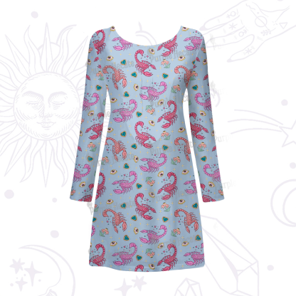 Purplehecate Scorpio Spirit Zodiac Maxi Tank Beachwear Dress