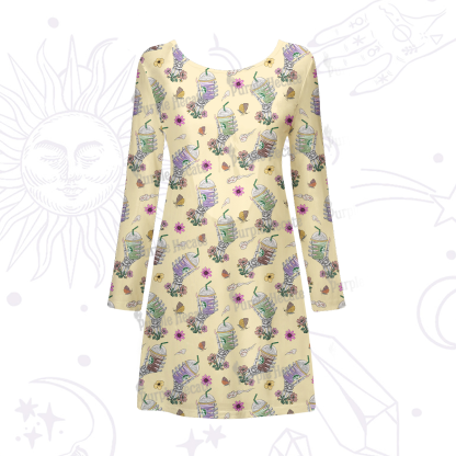 Purplehecate The Last Straw Beachwear Cover-Up Dress