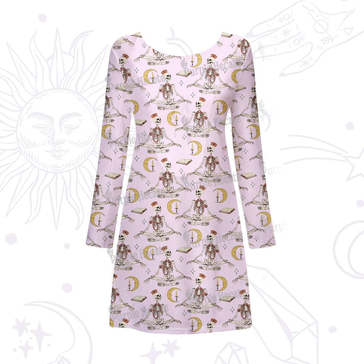 Purplehecate The Nurse Beachwear Cover-Up Dress