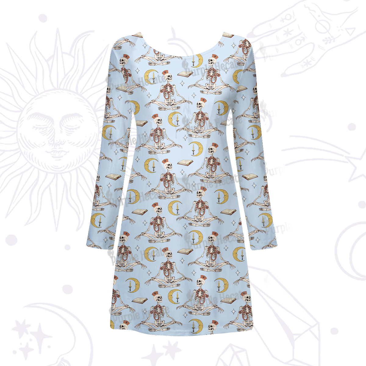 Purplehecate The Nurse Beachwear Cover-Up Dress