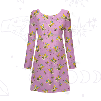 Purplehecate Fantasy Fairy Beachwear Cover-Up Dress