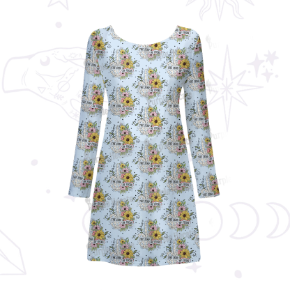 Purplehecate The Zero Of Fucks Beachwear Cover-Up Dress