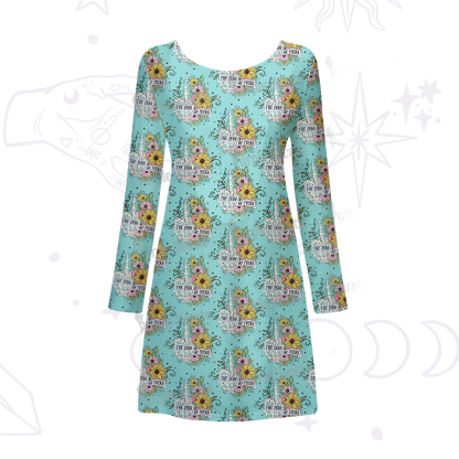 Purplehecate The Zero Of Fucks Beachwear Cover-Up Dress