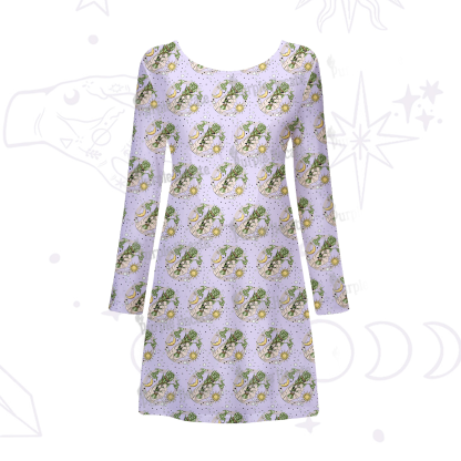 Purplehecate Go Sage Yourself Beachwear Cover-Up Dress