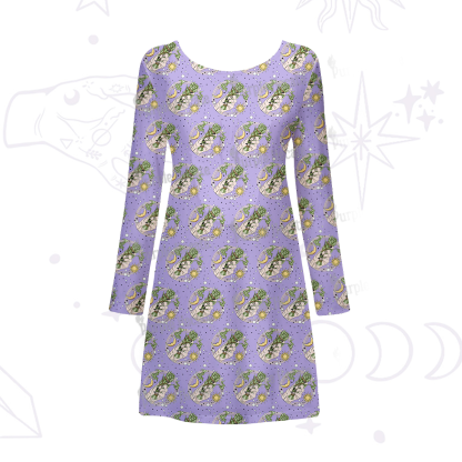 Purplehecate Go Sage Yourself Beachwear Cover-Up Dress