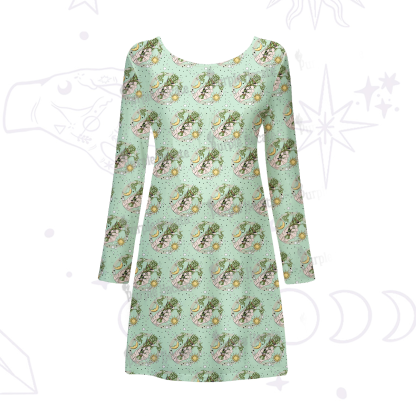 Purplehecate Go Sage Yourself Beachwear Cover-Up Dress