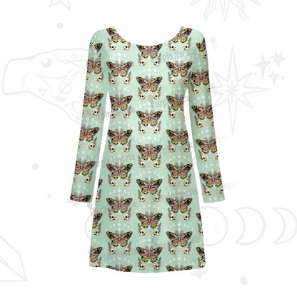 Purplehecate The Endings Won't End You Beachwear Cover-Up Dress