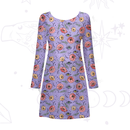 Purplehecate The Bee's Knees Beachwear Cover-Up Dress