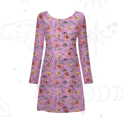 Purplehecate The Bee's Knees Beachwear Cover-Up Dress