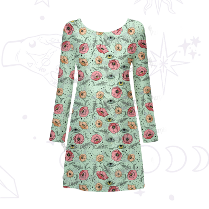 Purplehecate The Bee's Knees Beachwear Cover-Up Dress