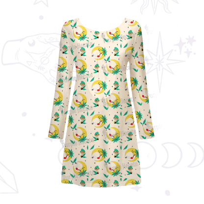 Purplehecate The Midnight Smoker Beachwear Cover-Up Dress