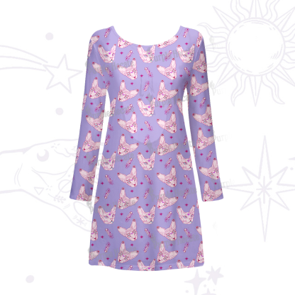 Purplehecate Mystical Sphynx Cat Beachwear Cover-Up Dress