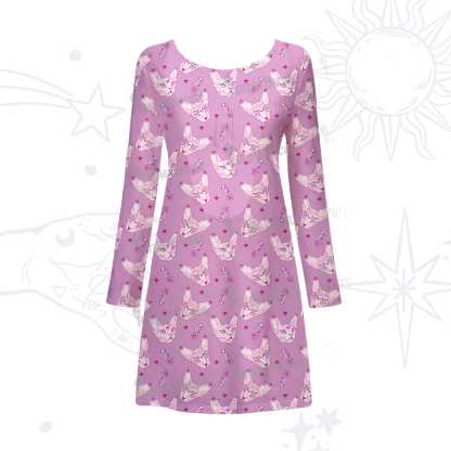 Purplehecate Mystical Sphynx Cat Beachwear Cover-Up Dress